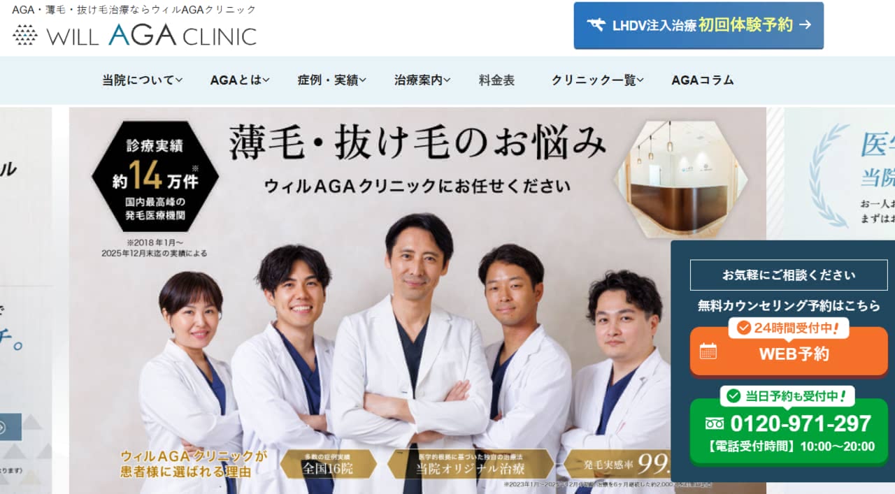 ウィルAGAクリニック銀座院