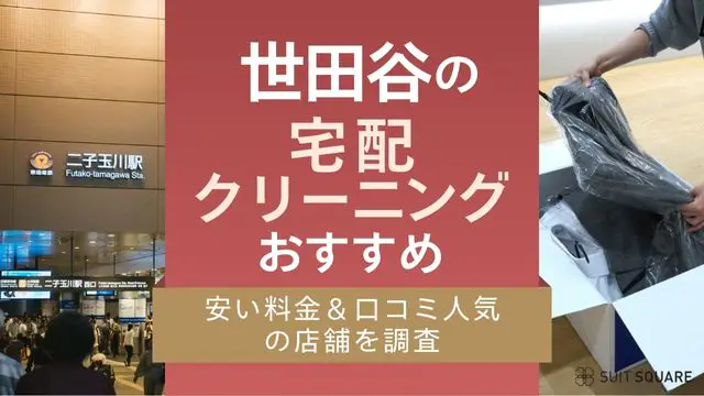 世田谷の宅配クリーニング