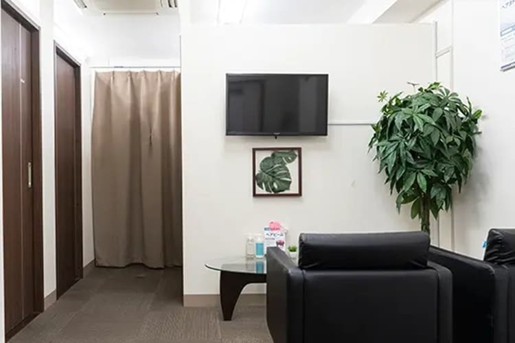 AGAスキンクリニック梅田院の待合室の画像