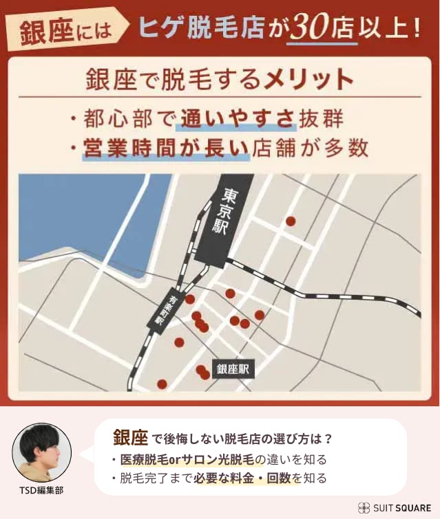 銀座でヒゲ脱毛やメンズ脱毛を行うメリットと後悔しない選び方を解説