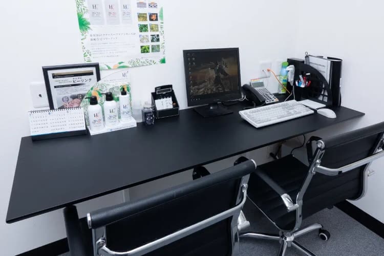 ゴリラクリニック福岡天神院の診察室