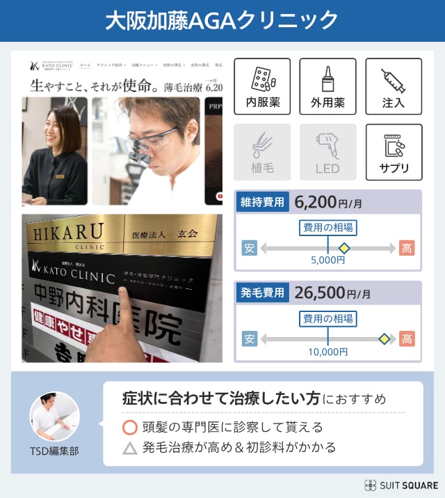 大阪加藤AGAクリニックのクリニック紹介画像