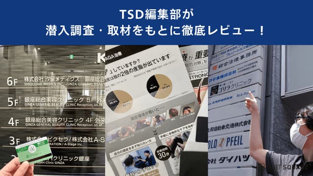 TSD編集部が調査を行っている画像